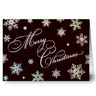 Merry Christmas Holiday Greeting Card